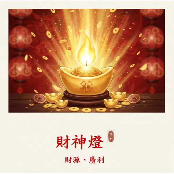 2026財神燈（每盞500元）